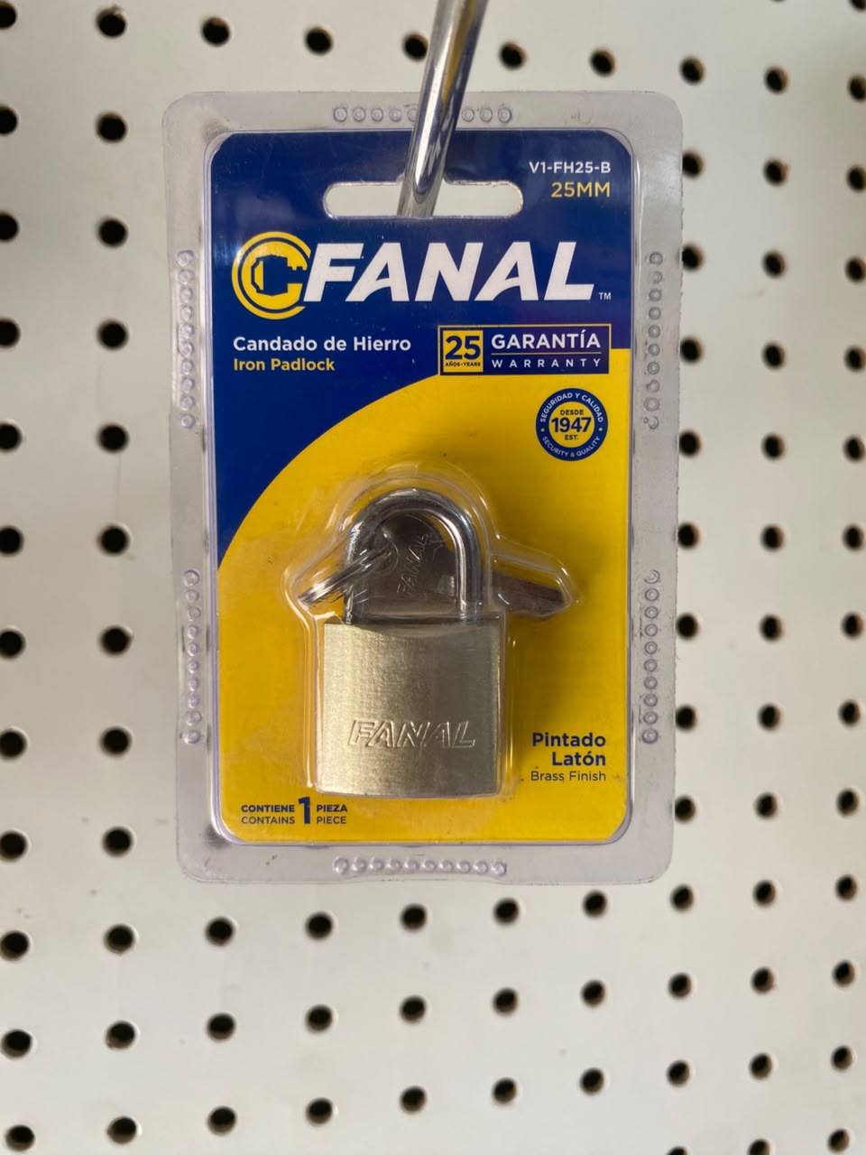 Candado de hierro