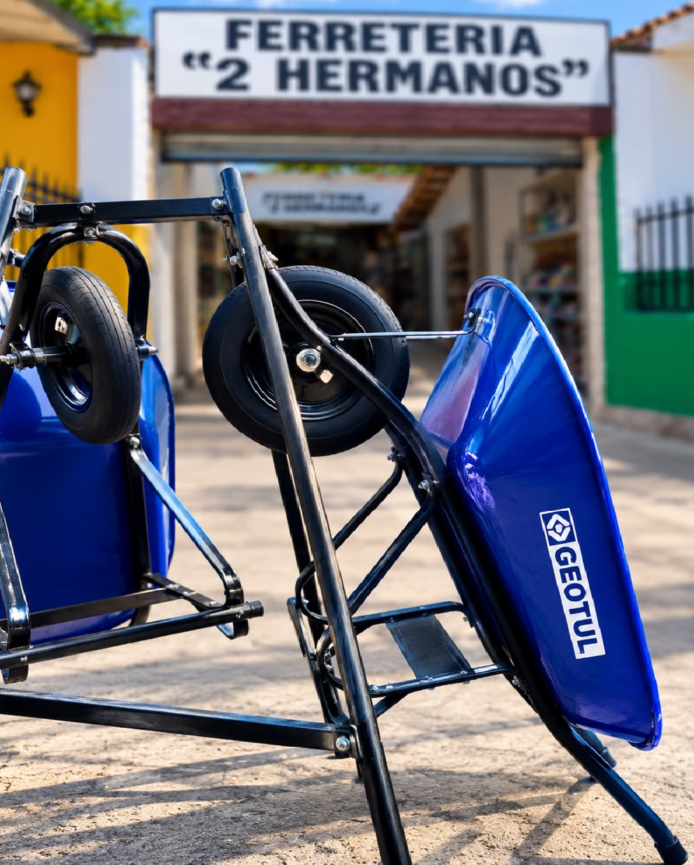 Carreta azul