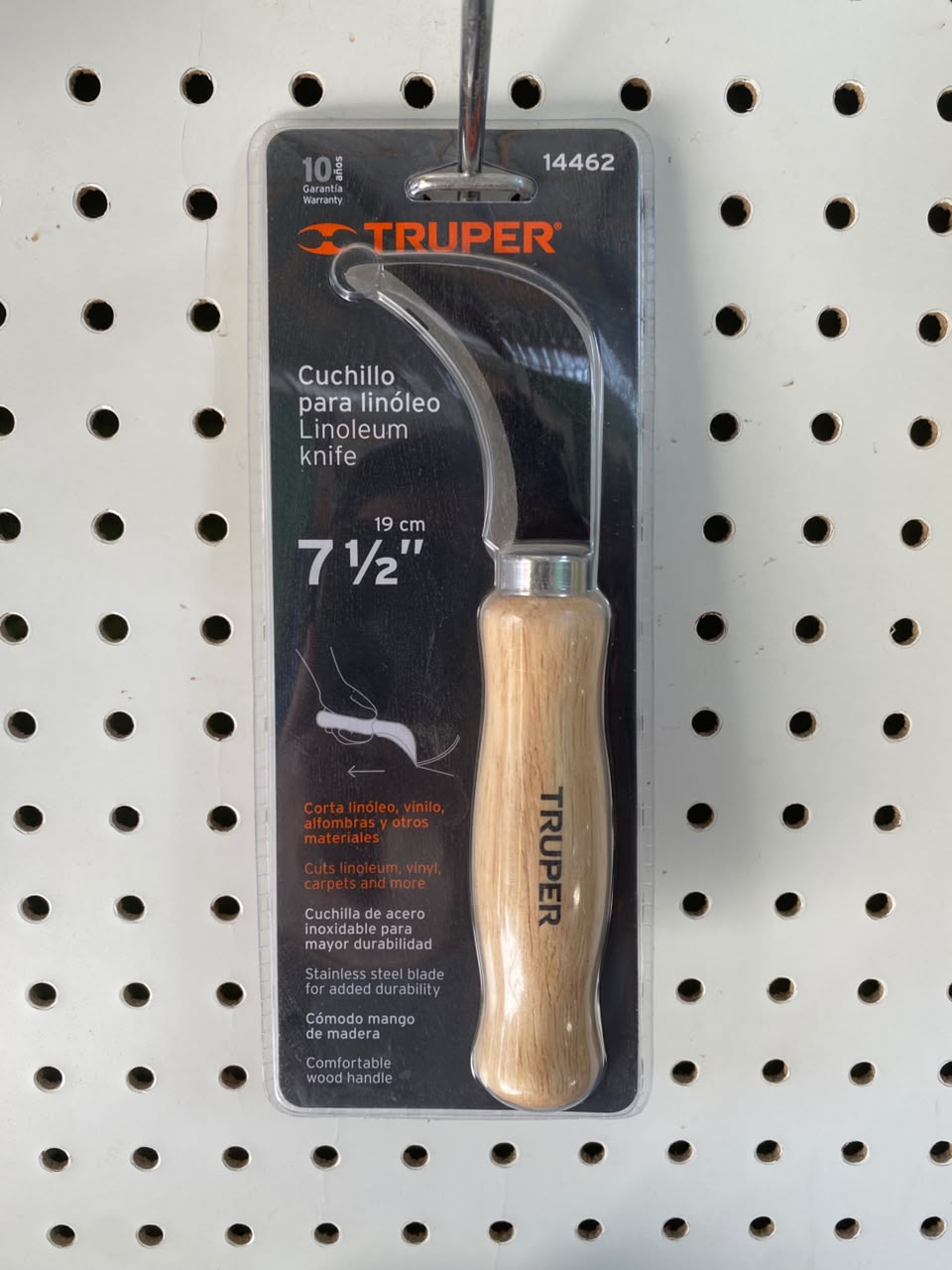 Cuchilla curva