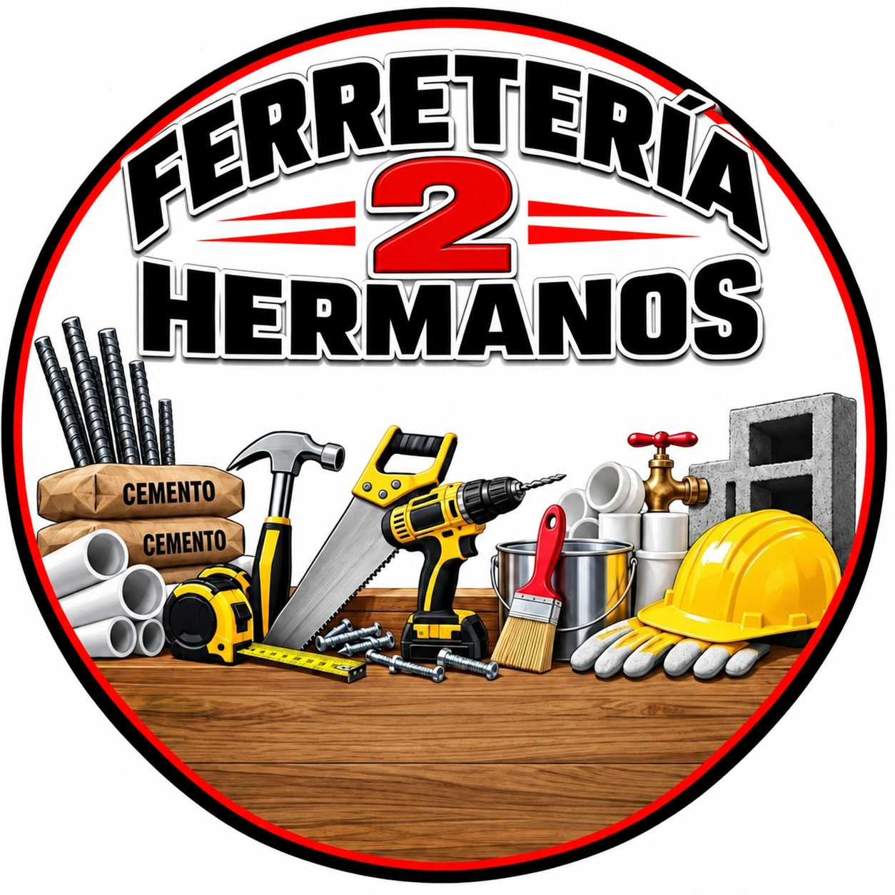 Logo Ferretería 2 Hermanos